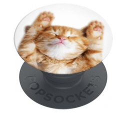 Slika 2 izdelka: Popsockets držalo / stojalo Popgrip Basic - Snoozy Cat