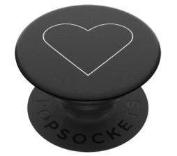 Slika 2 izdelka: POPSOCKETS držalo / stojalo PopGrip White Heart Black