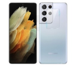 Slika 2 izdelka: Premium ZAŠČITNO KALJENO STEKLO za ZADNJO KAMERO za Samsung Galaxy S21 Ultra G998