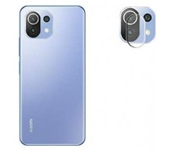 Slika 2 izdelka: Premium ZAŠČITNO KALJENO STEKLO za ZADNJO KAMERO za Xiaomi Mi 11 Lite