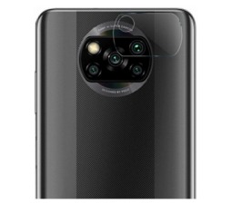Slika 2 izdelka: Premium ZAŠČITNO KALJENO STEKLO za ZADNJO KAMERO za Xiaomi Poco X3 / X3 Pro