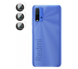 Slika 2 izdelka: Premium ZAŠČITNO KALJENO STEKLO za ZADNJO KAMERO za Xiaomi Redmi 9T / Note 9