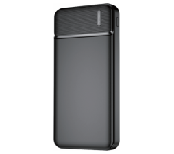 Slika izdelka: Prenosna baterija powerbank 10000 mAh 2x USB - črn