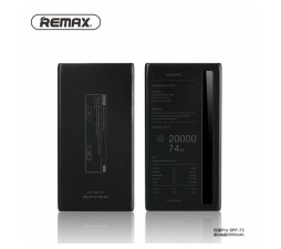 Slika 2 izdelka: Prenosna baterija REMAX Linon 2 Series 2USB 20000mAh RPP-136 (Power bank)