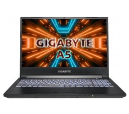 Slika izdelka: Prenosnik Gigabyte A5 X1C R9 / 16GB / 512GB SSD / 15,6" FHD 240Hz / NVIDIA GeForce RTX 3070 / Windows 10 Home (črn) 