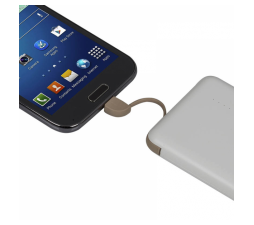 Slika izdelka: RIVA POWER zunanja baterija powerbank 8000 m/Ah + kabel USB z MicroUSB