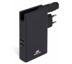 Slika 2 izdelka: RIVA POWER zunanja baterija powerbank in hišni + avto polnilec VA4749 5000 m/Ah 
