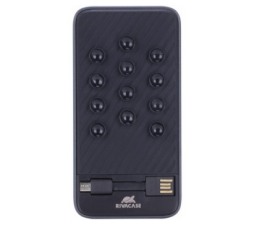 Slika 2 izdelka: RIVA POWER zunanja baterija powerbank 8000 m/Ah + kabel USB z MicroUSB črn