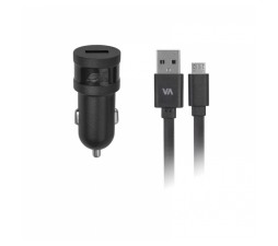 Slika izdelka: RivaCase AVTO POLNILEC VA4211 1A + podatkovno polnilni kabel MicroUSB