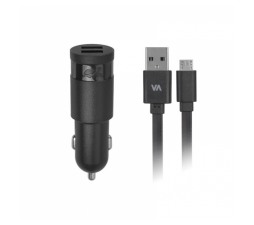 Slika izdelka: RivaCase AVTO POLNILEC VA4223 3,4A + podatkovno polnilni kabel MicroUSB