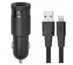 Slika izdelka: RivaCase AVTO POLNILEC VA4225 3,4A + podatkovno polnilni kabel Apple iPhone