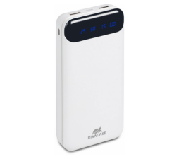 Slika izdelka: RIVACASE zunanja baterija powerbank 20.000 mAh VA2280 z LCD-jem bel