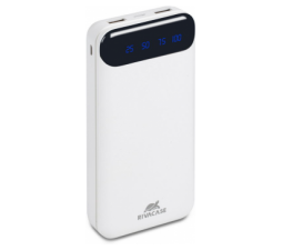 Slika 2 izdelka: RIVACASE zunanja baterija powerbank 20.000 mAh VA2280 z LCD-jem bel