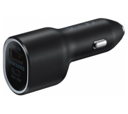 Slika 2 izdelka: Samsung avtopolnilec EP-L4020NBE Type C 25W + USB A 15W - EU blister