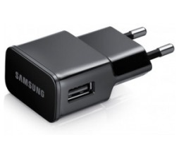 Slika 2 izdelka: SAMSUNG HIŠNI POLNILEC 220V ETA-U90EW 2A brez USB data kabla črn