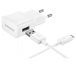 Slika izdelka: SAMSUNG HIŠNI POLNILEC EP-TA12 2A + DU4 microusb - bel