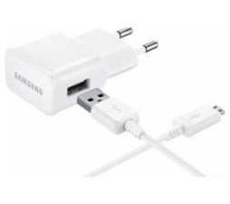 Slika 2 izdelka: SAMSUNG HIŠNI POLNILEC EP-TA12 2A + DU4 microusb - bel