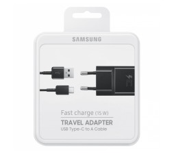 Slika izdelka: SAMSUNG HIŠNI POLNILEC EP-TA20 15W z USB Type C - črn
