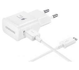 Slika izdelka: SAMSUNG HIŠNI POLNILEC EP-TA20 15W z USB data kablom EU Blister - bel
