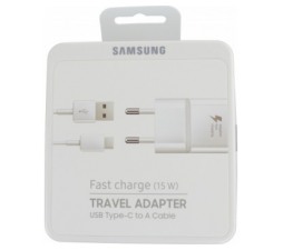 Slika 2 izdelka: SAMSUNG HIŠNI POLNILEC EP-TA20 15W z USB Type C - bel