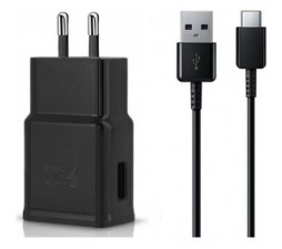 Slika 2 izdelka: SAMSUNG HIŠNI POLNILEC EP-TA200BBE 15W z USB Type C EP-DG970BBE - črn