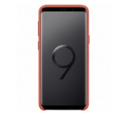 Slika 2 izdelka: SAMSUNG original Alcantara ovitek EF-XG960ARE za SAMSUNG Galaxy S9 G960 - rdeč