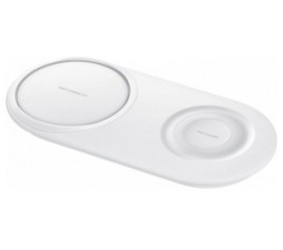 Slika 2 izdelka: SAMSUNG original brezžična polnilna postaja, brezžični polnilec EP-P5200TWE DUO PAD bela