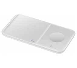 Slika 2 izdelka: SAMSUNG original brezžična polnilna postaja 9W, brezžični polnilec EP-P4300TWE DUO PAD bel