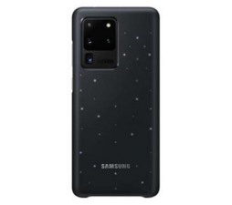 Slika 2 izdelka: SAMSUNG original LED ovitek EF-KG988CBE za SAMSUNG Galaxy S20 Ultra G988 - črna zaščita zadnjega dela