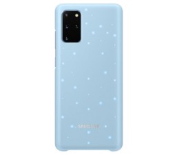 Slika 2 izdelka: SAMSUNG original LED ovitek EF-KG985CLE za SAMSUNG Galaxy S20 Plus G985 - modra zaščita zadnjega dela