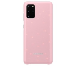 Slika 2 izdelka: SAMSUNG original LED ovitek EF-KG985CPE za SAMSUNG Galaxy S20 Plus G985 - roza zaščita zadnjega dela