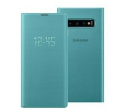 Slika izdelka: SAMSUNG original LED TORBICA EF-NG973PGE za SAMSUNG Galaxy S10 G973 zelena