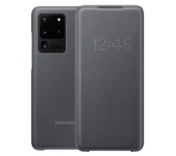 Slika izdelka: SAMSUNG original LED TORBICA EF-NG988PJE za SAMSUNG Galaxy S20 Ultra G988 siv
