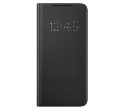 Slika izdelka: SAMSUNG original LED TORBICA EF-NG996PBE za SAMSUNG Galaxy S21 Plus G996 črn