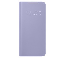 Slika izdelka: SAMSUNG original LED TORBICA EF-NG996PVE za SAMSUNG Galaxy S21 Plus G996 vijola