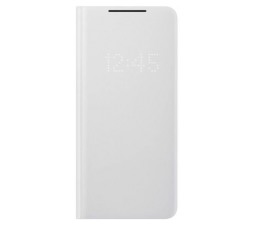 Slika izdelka: SAMSUNG original LED TORBICA EF-NG998PJE za SAMSUNG Galaxy S21 Ultra G998 siva