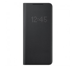 Slika izdelka: SAMSUNG original LED TORBICA EF-NG998PBE za SAMSUNG Galaxy S21 Ultra G998 črn
