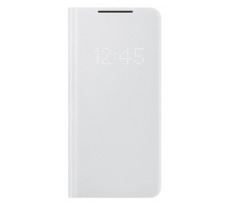 Slika izdelka: SAMSUNG original LED TORBICA EF-NG996PJE za SAMSUNG Galaxy S21 Plus G996 siva