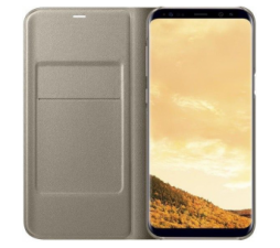 Slika 2 izdelka: SAMSUNG original LED TORBICA EF-NG955PFE za SAMSUNG Galaxy S8 PLUS G955 zlata