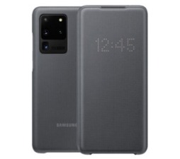Slika 2 izdelka: SAMSUNG original LED TORBICA EF-NG988PJE za SAMSUNG Galaxy S20 Ultra G988 siv