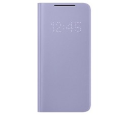 Slika 2 izdelka: SAMSUNG original LED TORBICA EF-NG996PVE za SAMSUNG Galaxy S21 Plus G996 vijola
