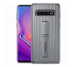 Slika izdelka: SAMSUNG original ovitek EF-RG975CSE za SAMSUNG Galaxy S10 Plus G975 Rugged - učinkovita zaščita - srebrn