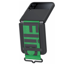 Slika izdelka: SAMSUNG original ovitek Silicon Cover with Strap EF-GF721TBE za SAMSUNG Galaxy Z Flip 4 - črn