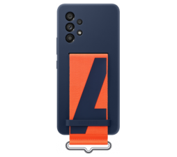 Slika 2 izdelka: SAMSUNG original ovitek Silicon Cover with Strap EF-GA536TNE za SAMSUNG Galaxy A53 - moder