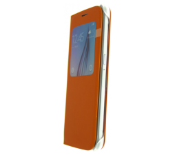 Slika izdelka: SAMSUNG original S-View EF-CG920PLE preklopna torbica SAMSUNG Galaxy S6 G920 oranžna