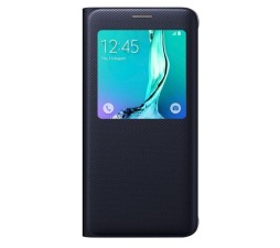 Slika izdelka: SAMSUNG original S-View EF-CG928PBE preklopna torbica SAMSUNG Galaxy S6 Edge + (plus) G928 črna