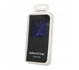Slika izdelka: SAMSUNG original S-View EF-CG935PB preklopna torbica SAMSUNG Galaxy S7 Edge G935 črna