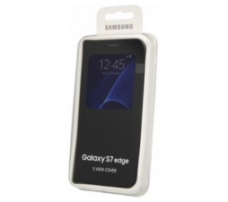 Slika 2 izdelka: SAMSUNG original S-View EF-CG935PB preklopna torbica SAMSUNG Galaxy S7 Edge G935 črna