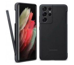 Slika izdelka: SAMSUNG original Silicon ovitek EF-PG99PTE za SAMSUNG Galaxy S21 Ultra G998 - črn