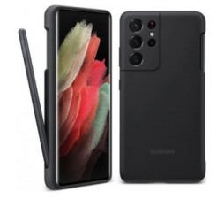 Slika 2 izdelka: SAMSUNG original Silicon ovitek EF-PG99PTE za SAMSUNG Galaxy S21 Ultra G998 - črn